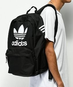 black and pink adidas backpack